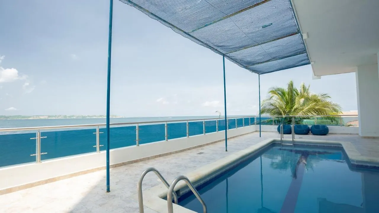 Apartamento Marinare De 2 Habitaciones Con Salida Directa A La Playa Cartagena 0*,  Colombia